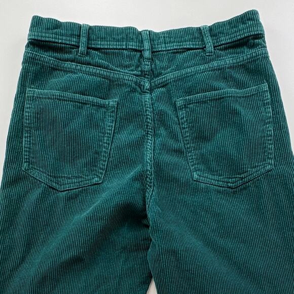 Urban Outfitters BDG Straight Leg Corduroy Pants Size 30 Green Cotton Casual - Picture 4 of 14